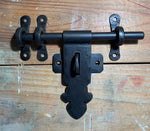 Spanish Cathedral Iron Slide Bolt - Old West Iron