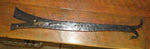 XL Nordic Iron Age Wrought Iron Faux Hinge Strap - Old West Iron