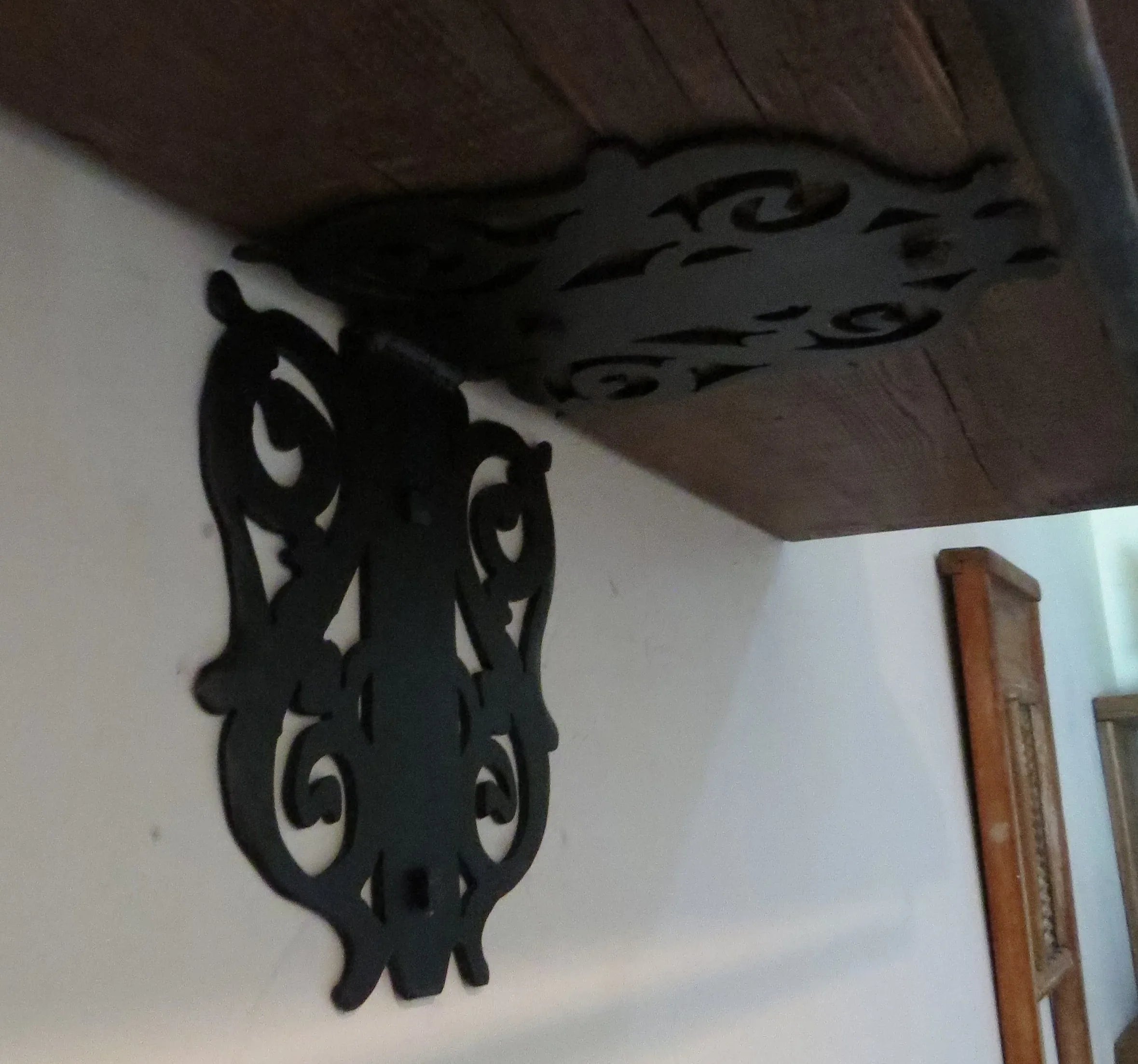 Gothic Cathedral Iron Angle Brace - Old West Iron