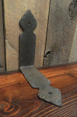 Rustic Iron Corner Strap - Old West Iron