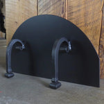 Custom Victorian Arched Freestanding Pizza Oven Door - Old West Iron