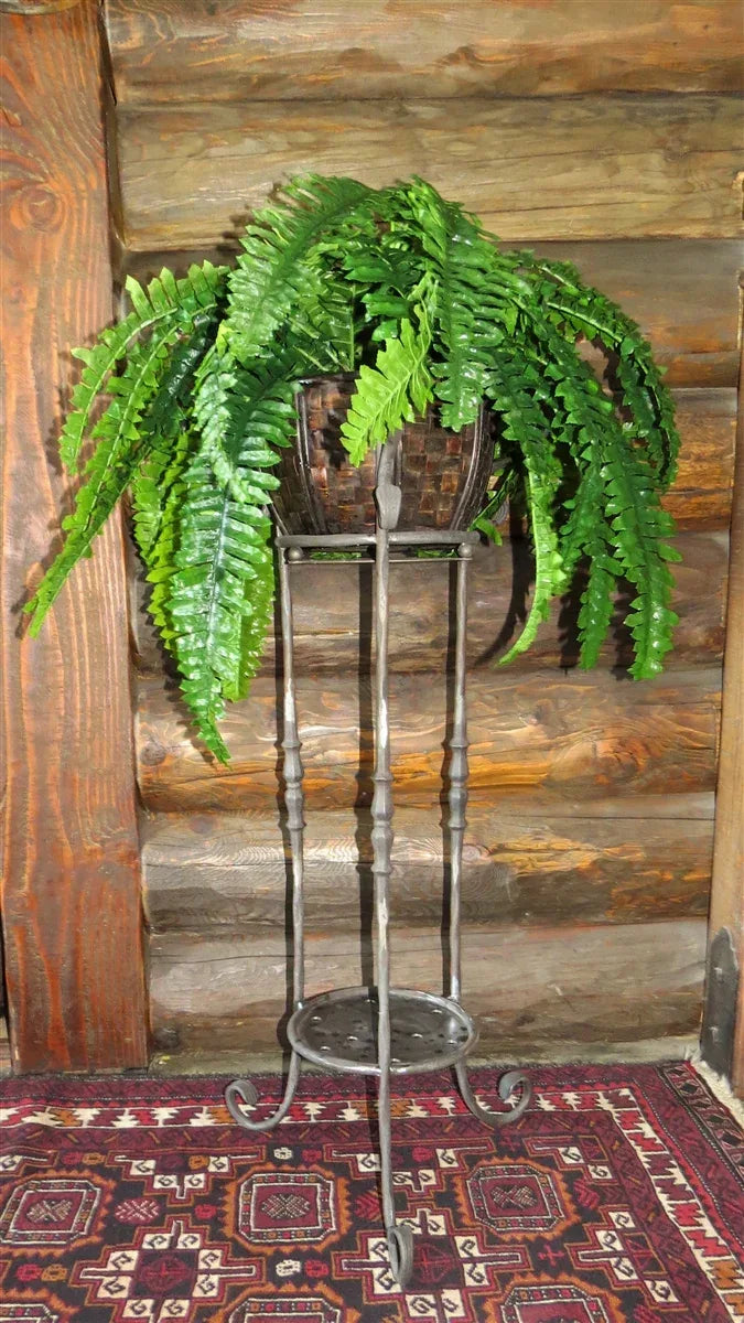 Double Plant Stand - Old West Iron