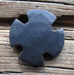 1 1/2" Notched Round Head Clavo / Decorative Nail Head - Old West Iron