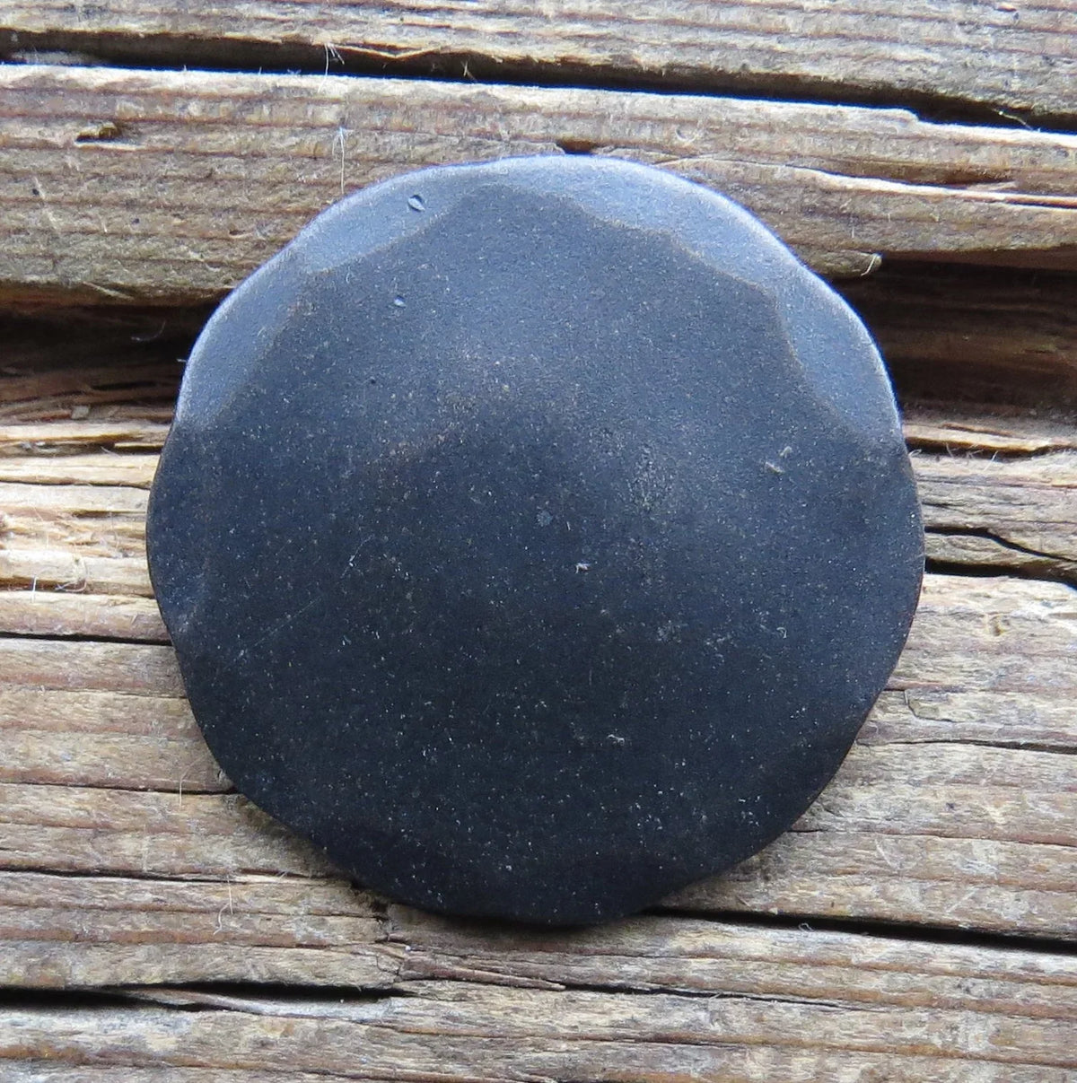 1 1/2" Round Hammered Edge Clavo / Decorative Nail Head - Old West Iron