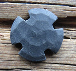 1 1/2" Notched Round Head Clavo / Decorative Nail Head - Old West Iron