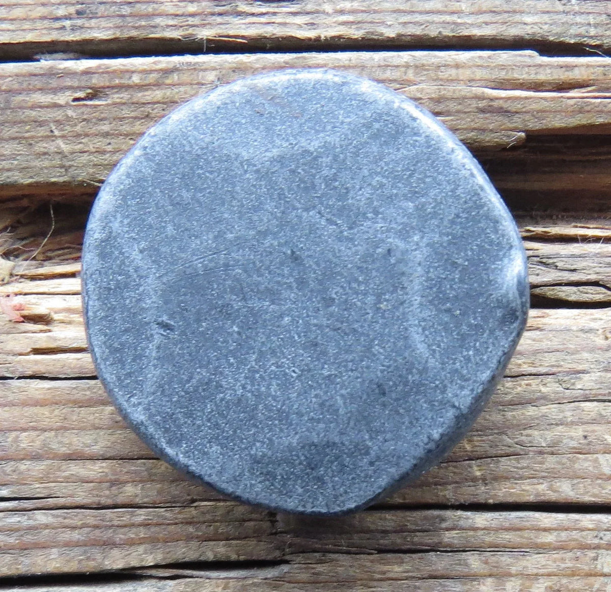 1 1/2" Thick Round Hammered Head Clavo / Decorative Nail Head - Old West Iron