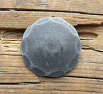 1" Round Hammered Edge Nail - Old West Iron