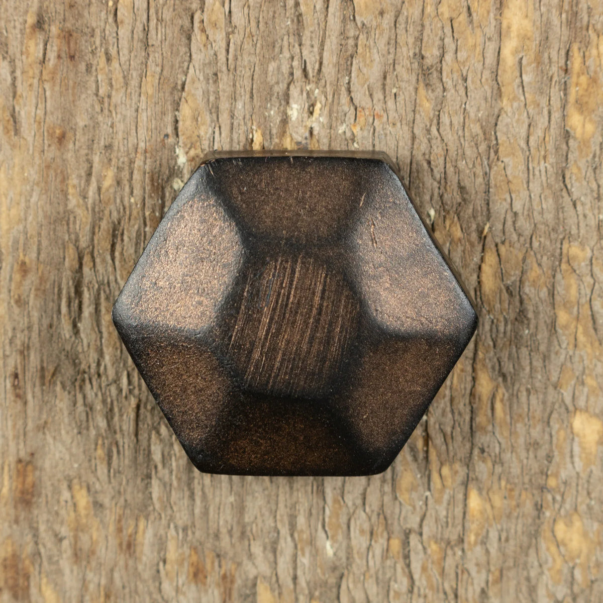 1/2" Dia. Pyramid Hex Head Bolt - Old West Iron