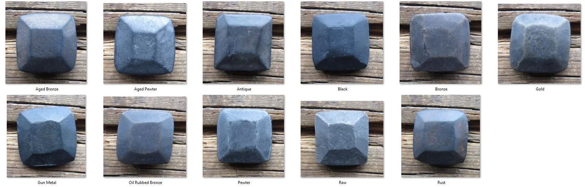 5/16" Dia. Pyramid Square Head Bolt - Old West Iron