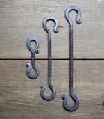 Long Twisted S-Hook - Old West Iron