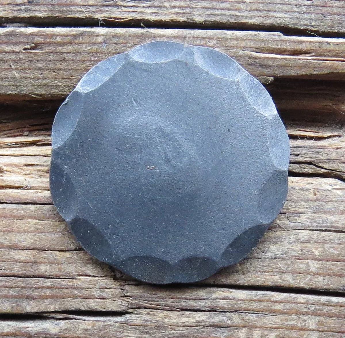 3/4" Round Hammered Edge Nail - Old West Iron