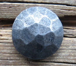 1 1/2" x 2" Hammered Round Head Clavo Spike Nail - Old West Iron