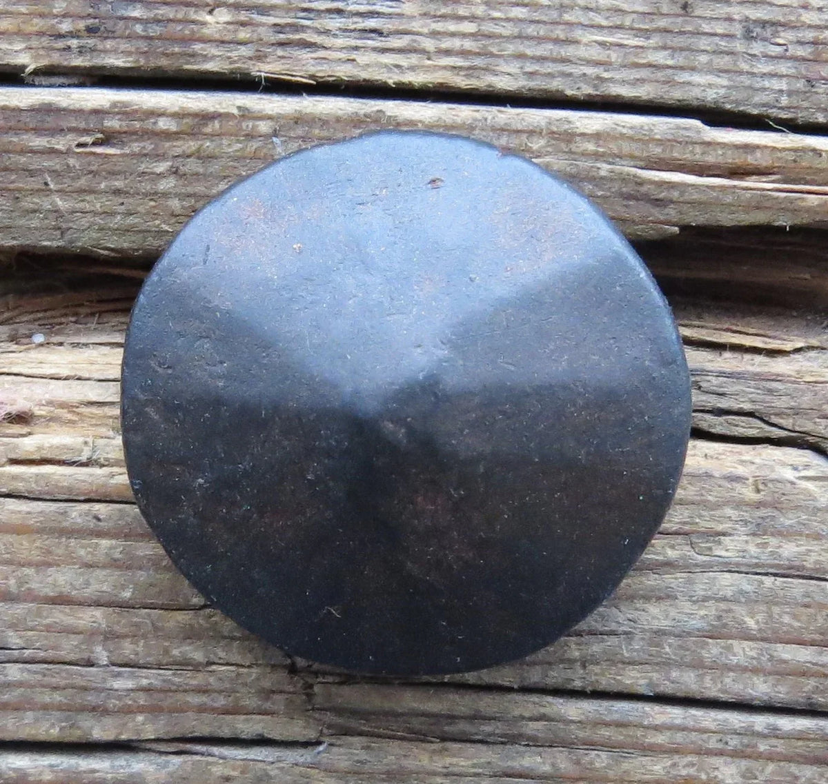 2" Hammered Round Head Nail - Old West Iron