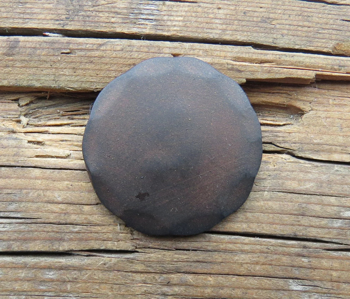 3/4" Round Hammered Edge Nail - Old West Iron