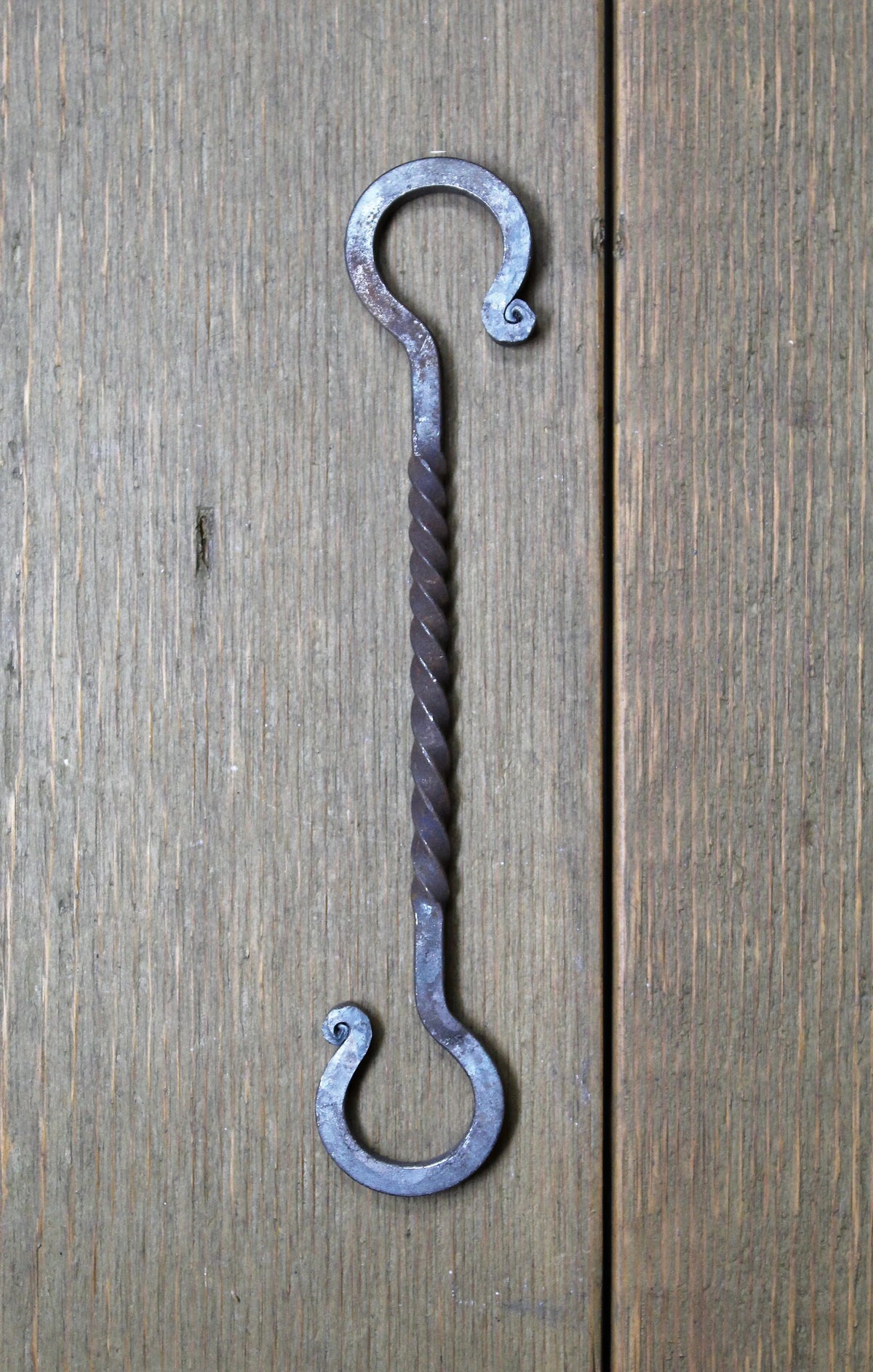 Long Twisted S-Hook - Old West Iron