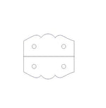 Barcelona Iron Angle Brace - Old West Iron