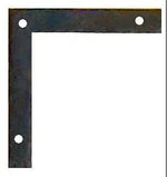 PLAIN STRAIGHT IRON "L" Plate - Old West Iron