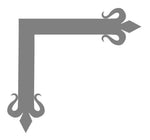 Spanish Mission Iron "L" Strap - Old West Iron