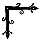 Old English Castle Iron "L" Strap - Old West Iron