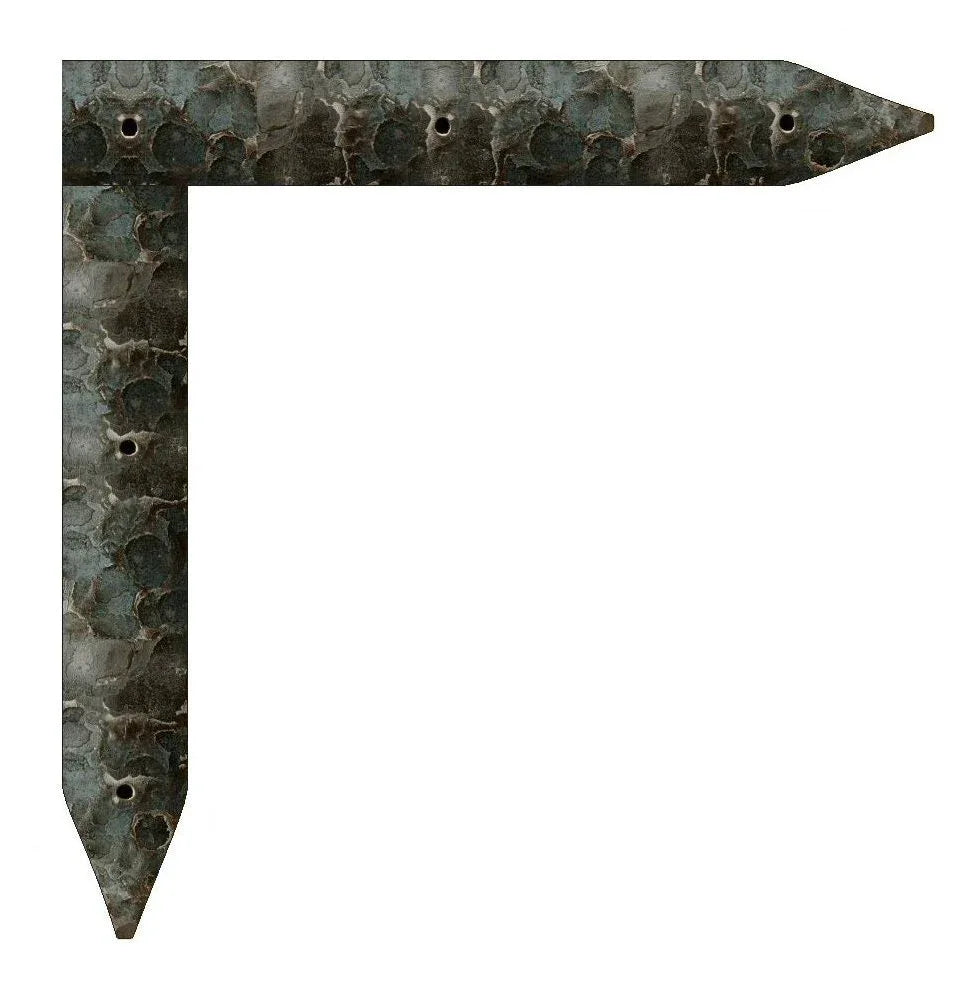 Authentic Old World Iron "L" Strap - Old West Iron