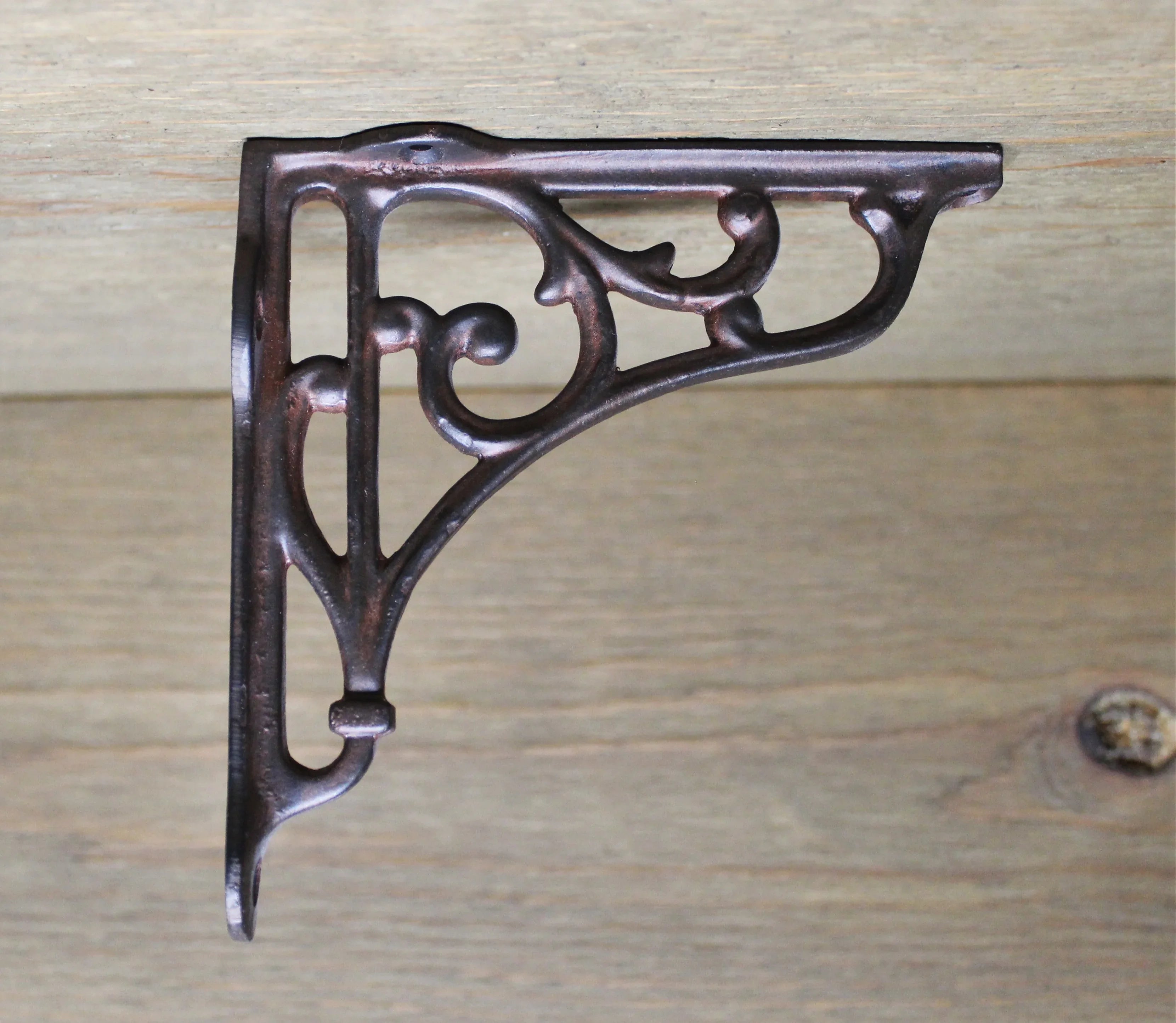 Decorative Shelf Bracket | Cast Iron - Old West Iron