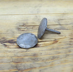 1/2" Round Hammered Edge Nail - Old West Iron