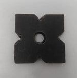 Polish Iron Washer 1 3/4" x 1 3/4" - Old West Iron