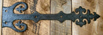 Renaissance Iron Garage Door Dummy Hinge Strap - Old West Iron