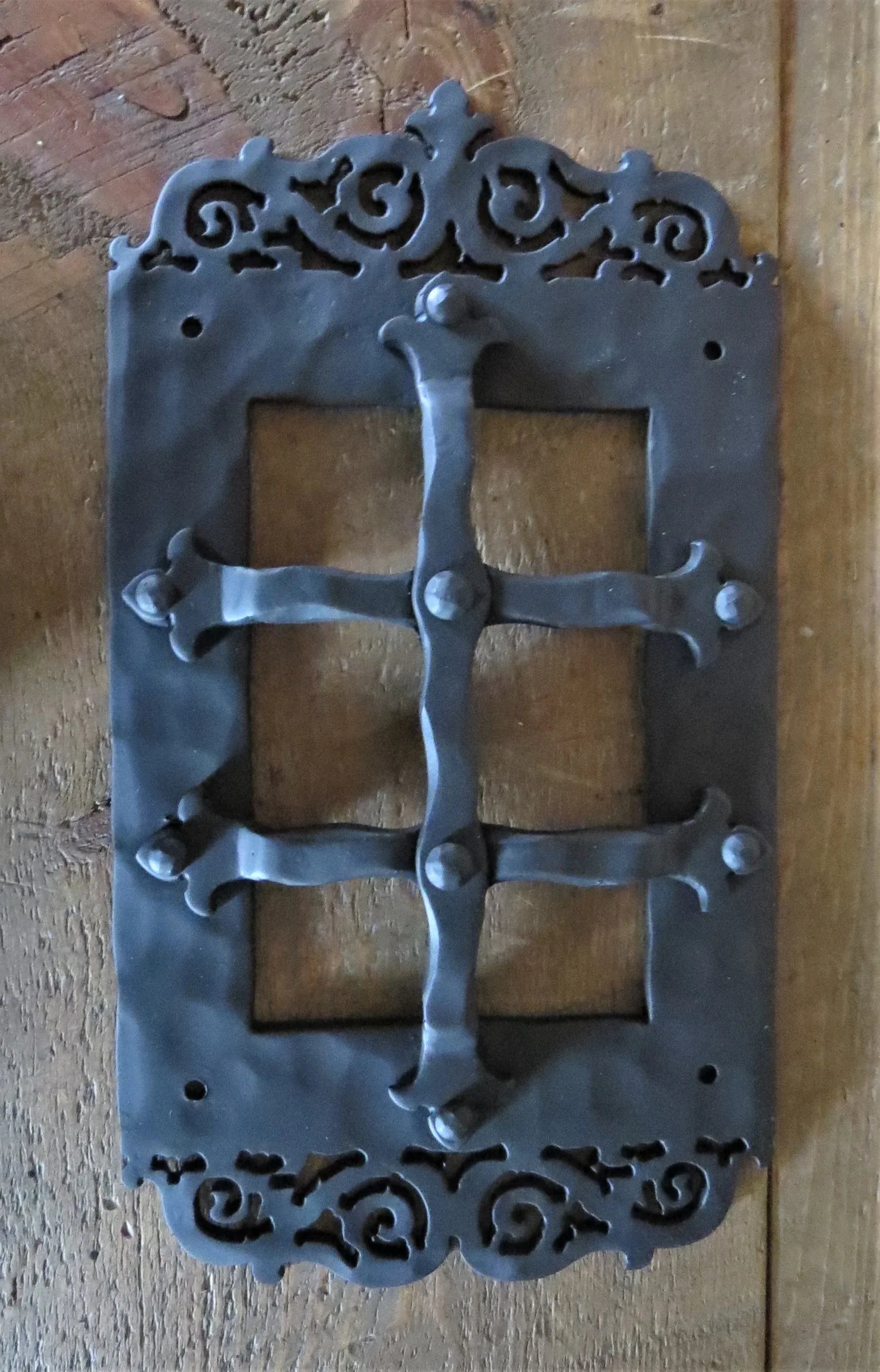 Gothic Cathedral Iron Speakeasy Grill - Old West Iron