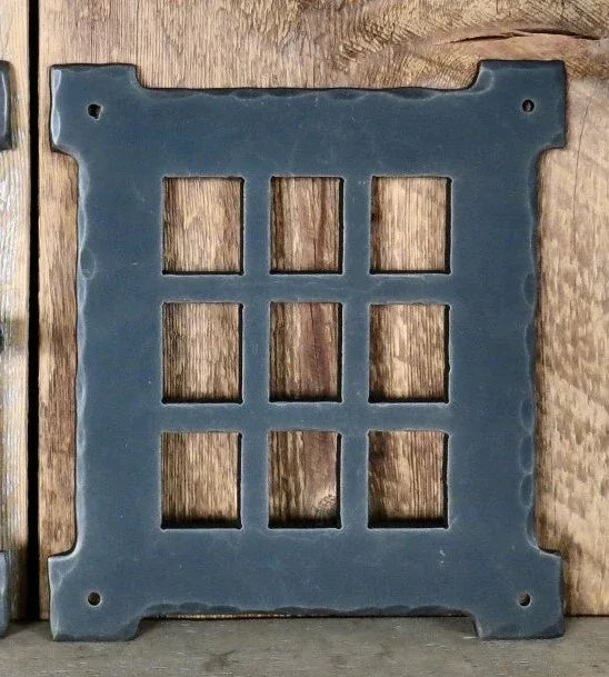 Neo-Classical Iron Speakeasy Grill - Old West Iron