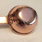Hammered Copper 1oz Coffee Scoop - Old West Iron