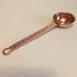 Hammered Copper 1oz Coffee Scoop - Old West Iron