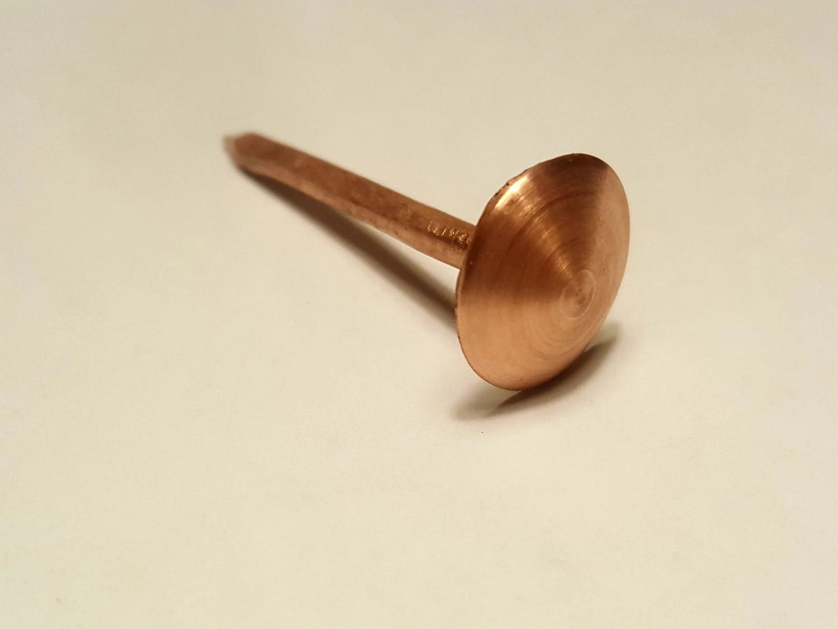 Handmade Copper Nails - Old West Iron