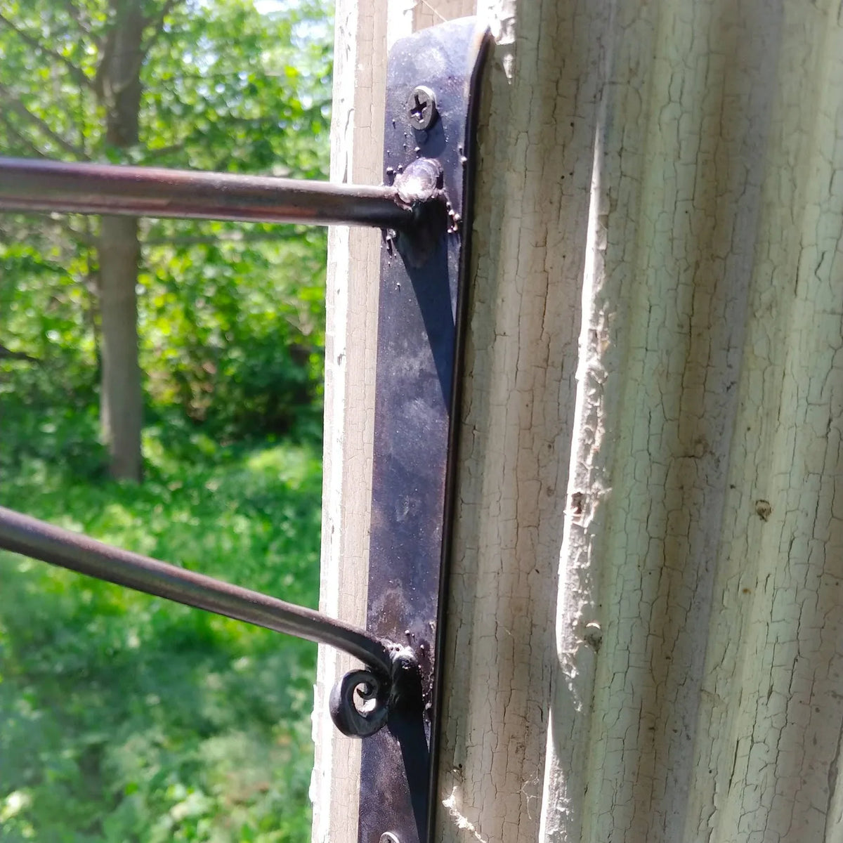 Medium Hand Forged Plant Hanger - Old West Iron