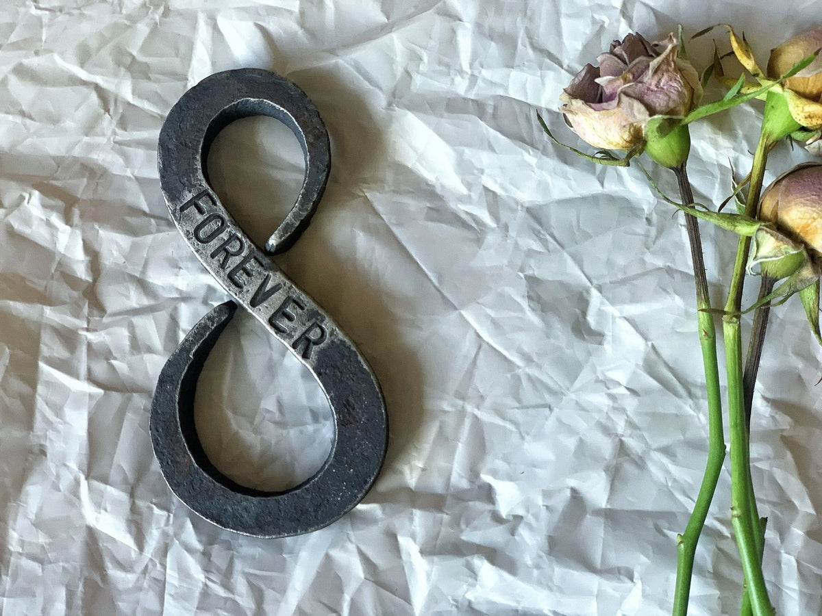 Iron Infinity Symbol - Old West Iron