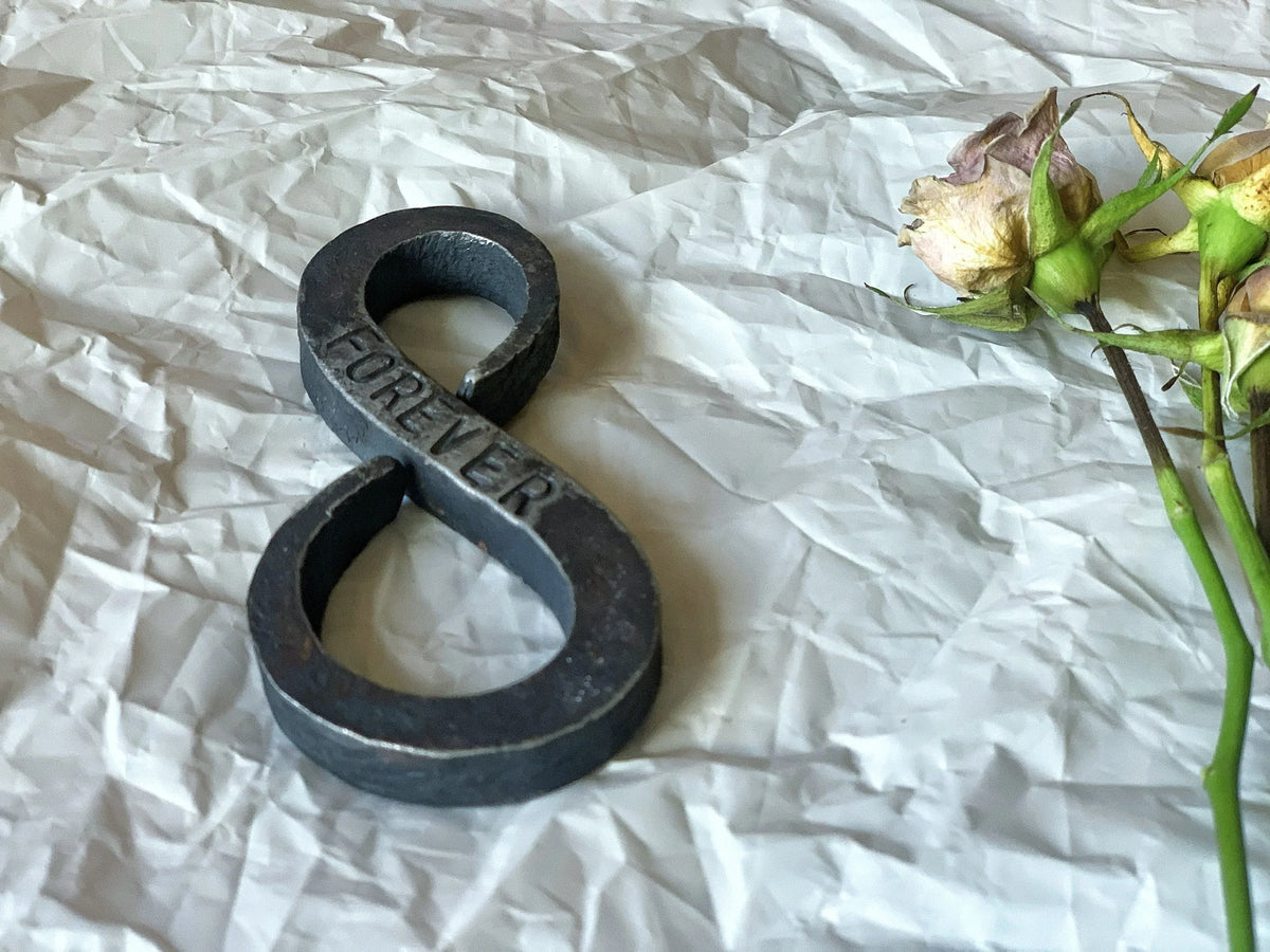 Iron Infinity Symbol - Old West Iron