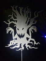 Spooky Tree Metal Cut Out - Old West Iron