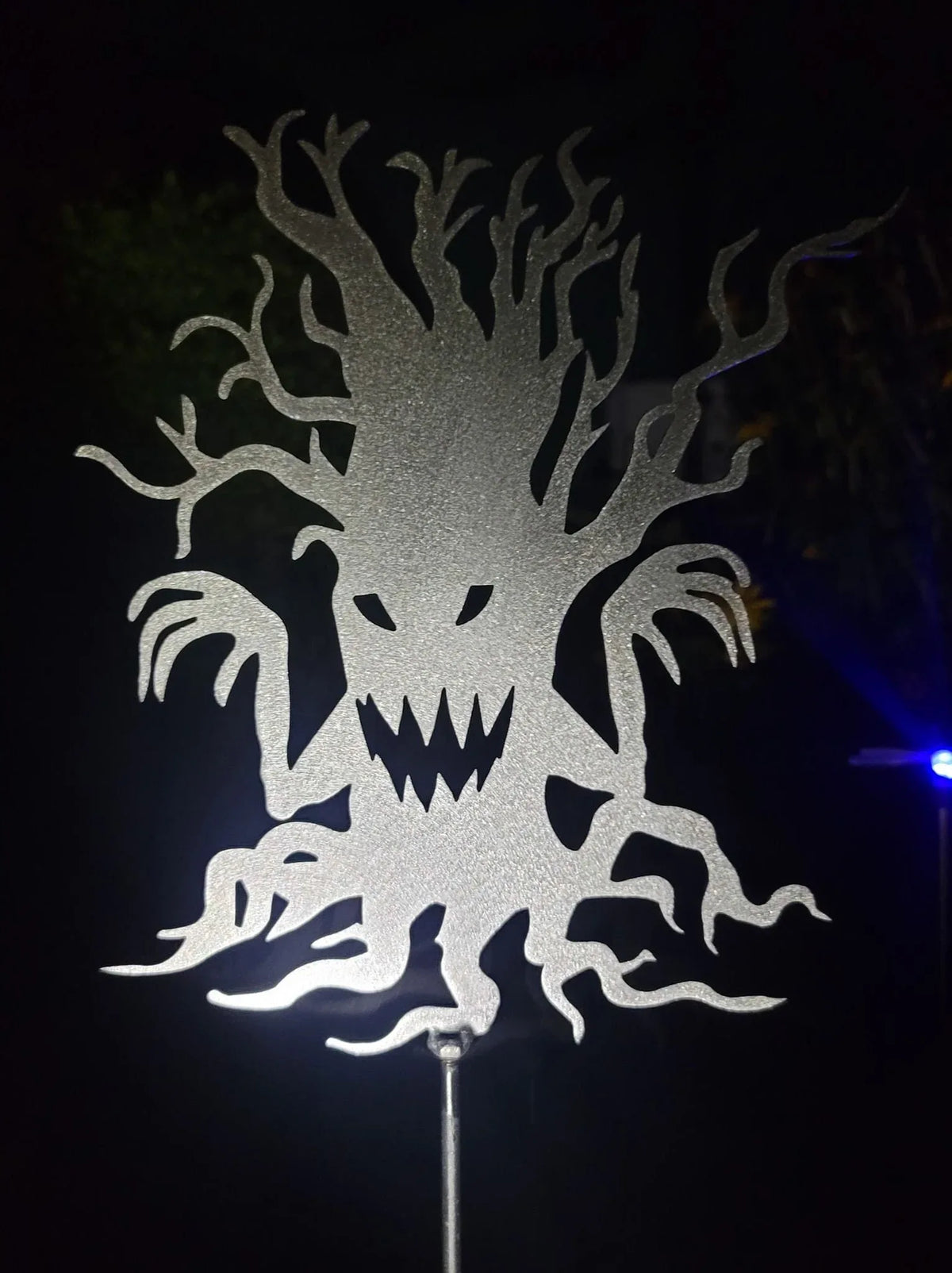 Spooky Tree Metal Cut Out - Old West Iron