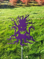 Spooky Tree Metal Cut Out - Old West Iron