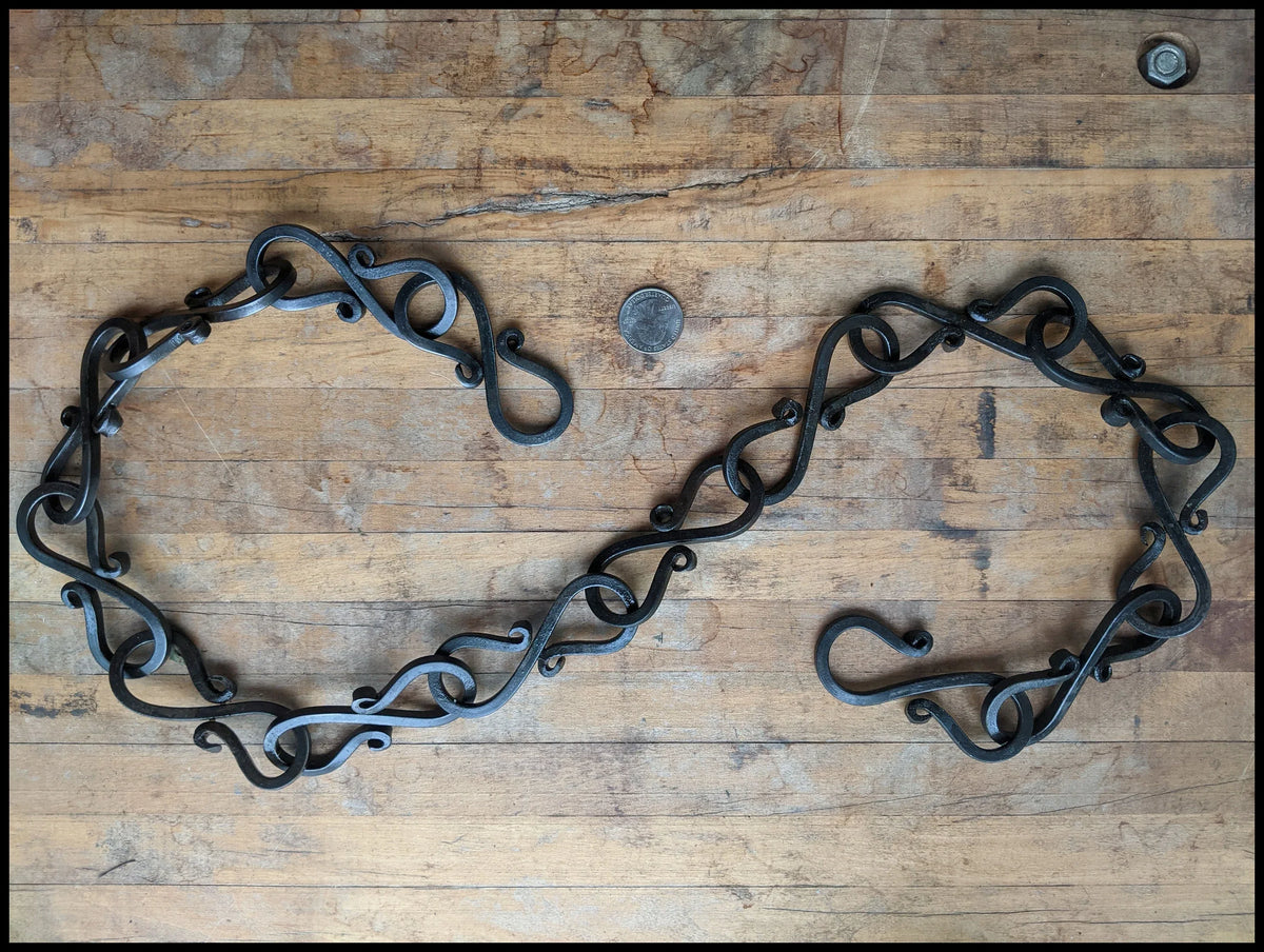 Hand Forged Decorative Chain - Old West Iron