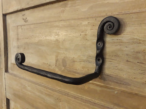 Hand Forged Toilet Roll Holder - Old West Iron