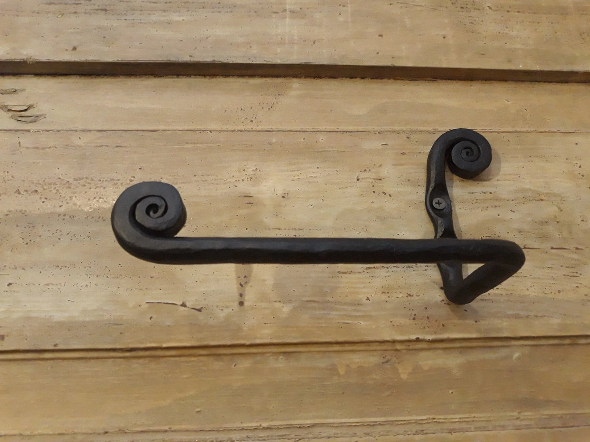 Hand Forged Toilet Roll Holder - Old West Iron