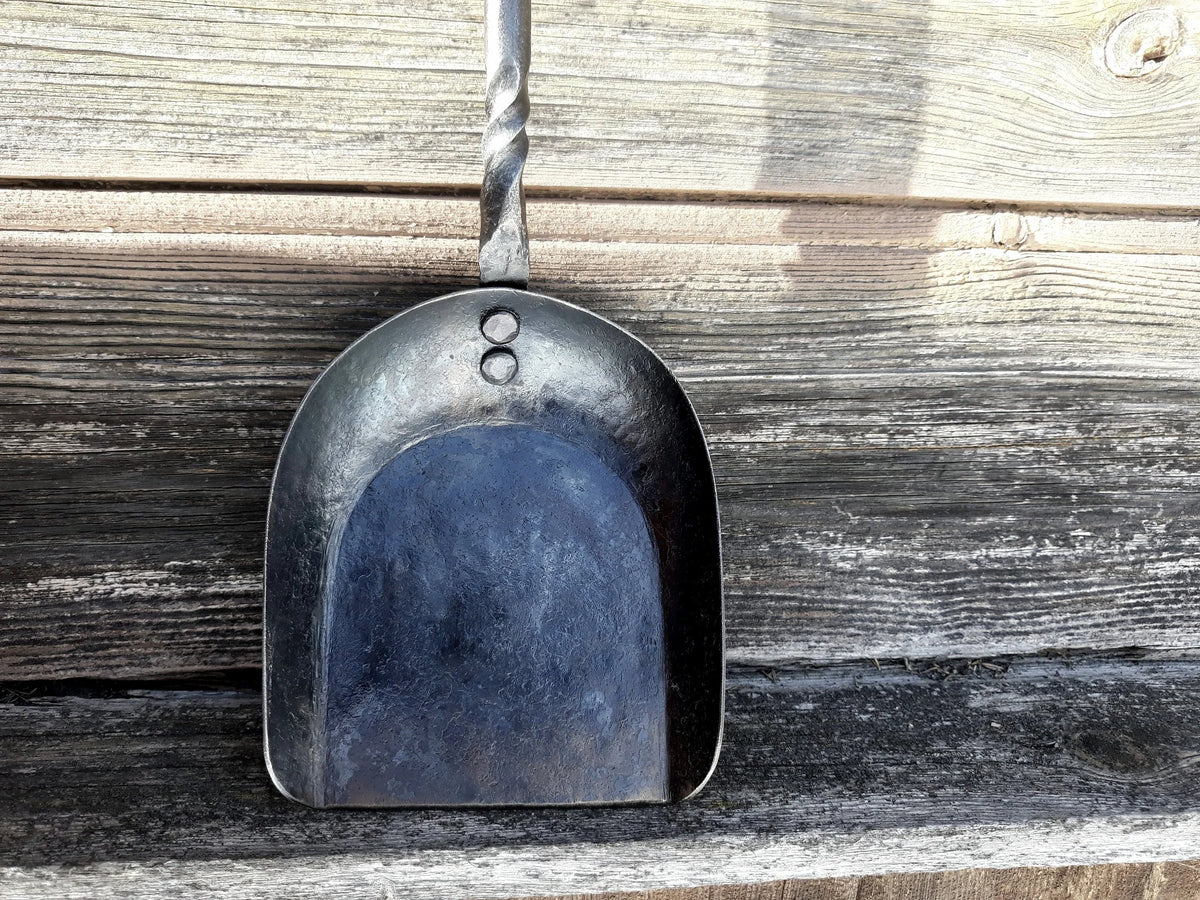 Hand Forged Fireplace Shovel 560mm - Old West Iron