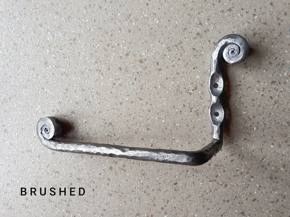 Hand Forged Toilet Roll Holder - Old West Iron