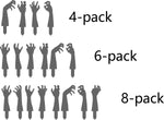 Zombie Hands Metal Yard Stakes - Old West Iron