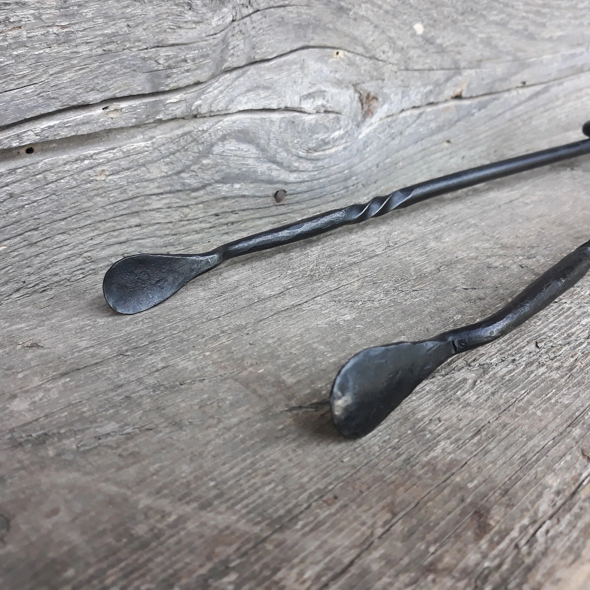 Hand Forged Charcoal Tongs - Old West Iron