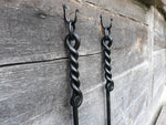 Set of Hand Forged Fire Place Tools 560mm - Old West Iron