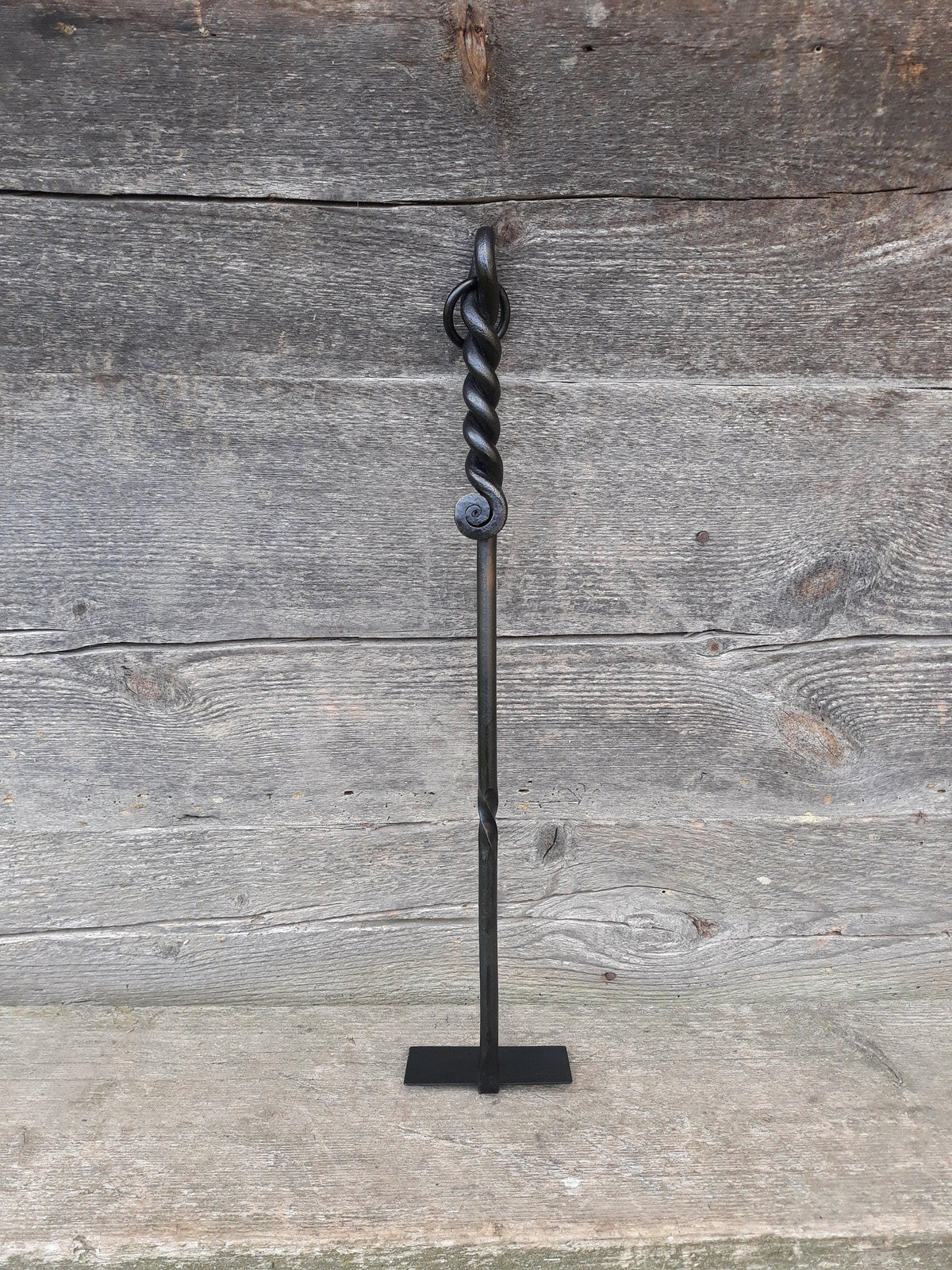 Hand Forged Fireplace Rake 56cm - Old West Iron