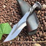 Pineapple Harpoon Railroad Spike Knife - Old West Iron