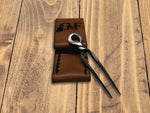 Cigar Pick and Leather Pocket Pouch - Old West Iron